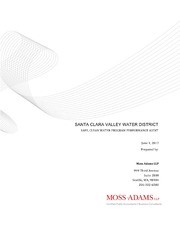 Santa Clara Valley Water District Safe, Clean Water Program Performance Audit, Part 1 of 2