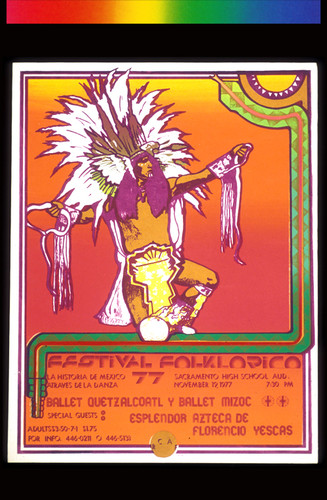 Festival Folklorico, Announcement Poster for