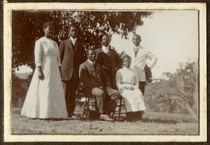 Native teachers at Amanzimtoti Institute, KwaZulu-Natal, South Africa, ca.1900