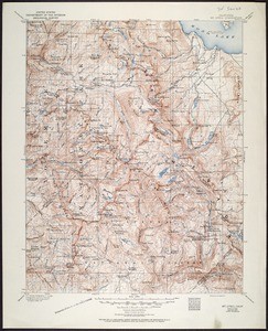 California. Mount Lyell quadrangle (30'), 1901 (1950)