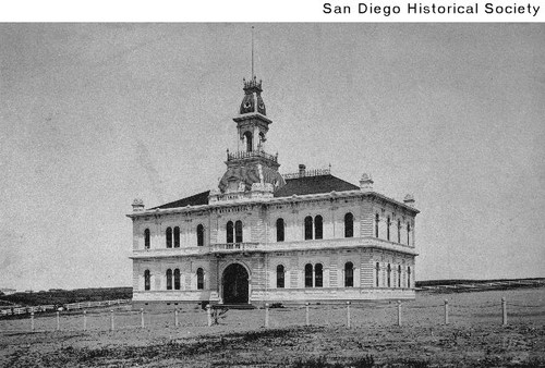 Exterior of Russ High School — Calisphere