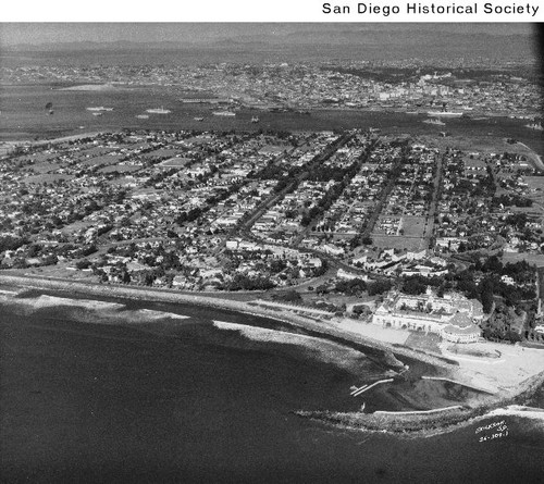 Aerial view of Coronado