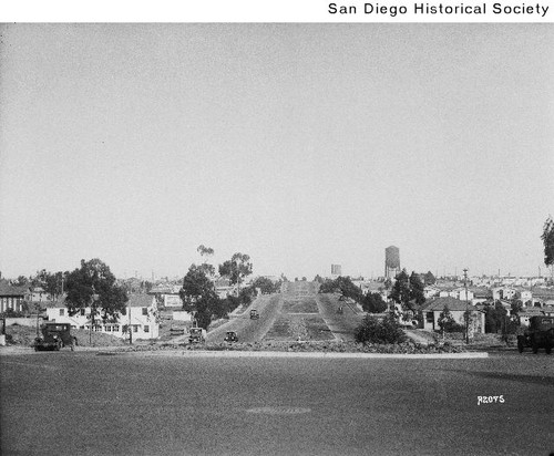 Street view of El Cajon Boulevard looking east from Park Boulevard