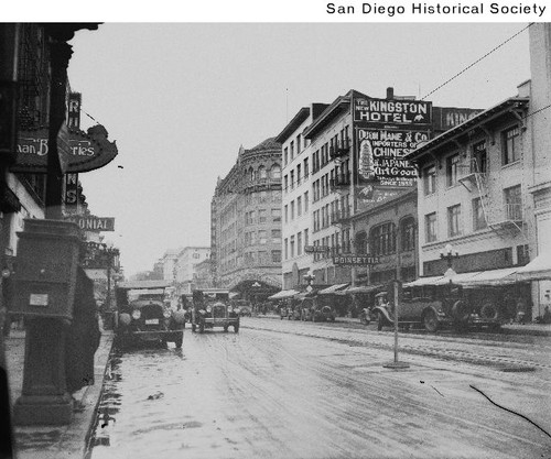 Street view of Fifth Avenue looking north from C Street