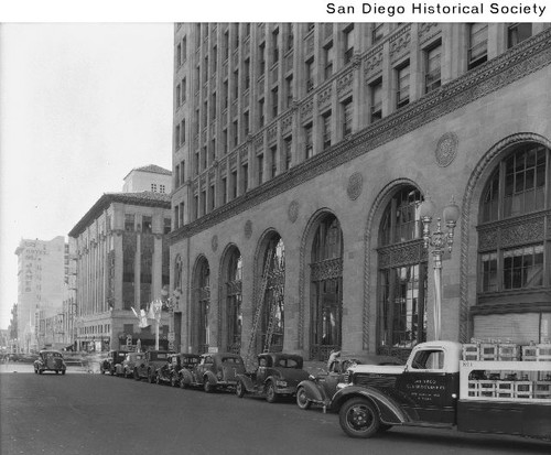 Sixth Avenue looking south from C Street