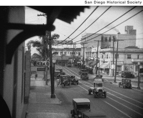 University Avenue and Sixth Street in Hillcrest