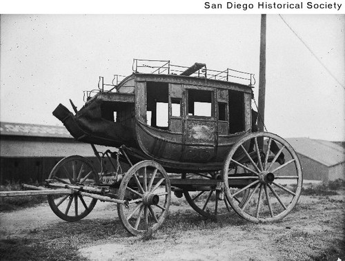 A stagecoach in Old Town