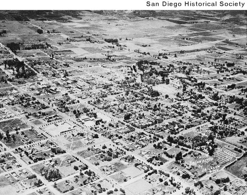 Aerial view of Escondido