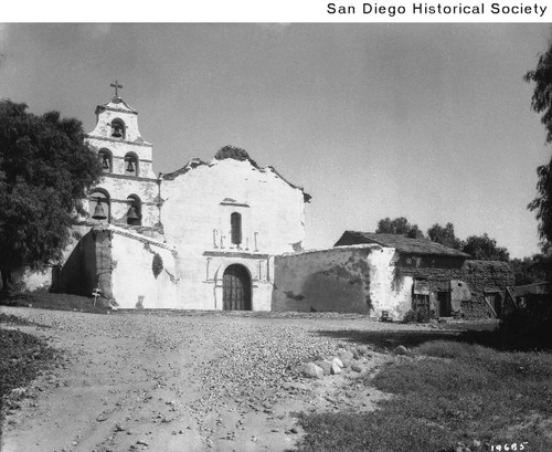 Exterior of the Mission San Diego de Alcala