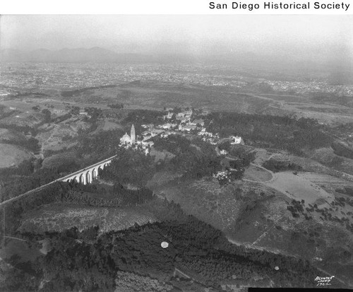 Aerial view of Balboa Park