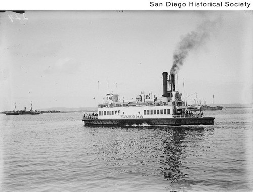 The Coronado Ferry Company's ferry Ramona crossing San Diego Bay