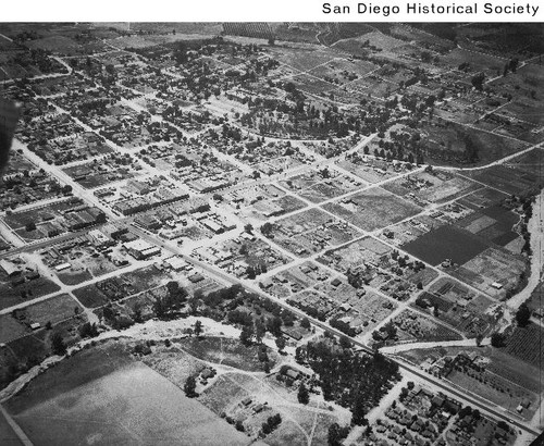 Aerial view of Escondido