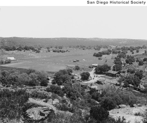 Aerial view of Campo