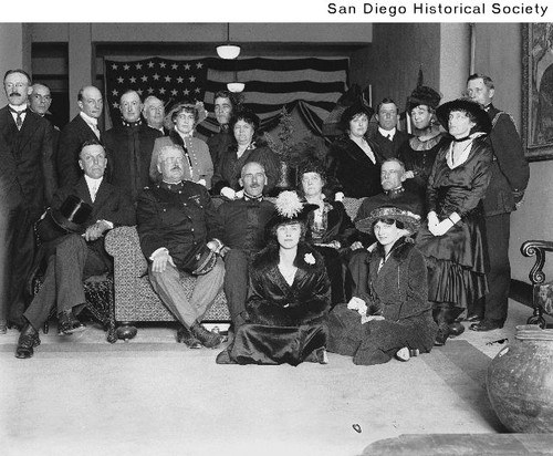 G. Aubrey Davidson, Colonel Joseph Pendleton and others including Navy ...