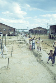 Welcoming Committee of Peoples Temple Members and Children, Jonestown, Guyana