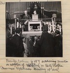 [Bourke Cockran speaking at the convention]