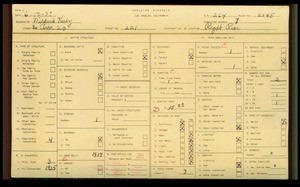 WPA household census for 221 S AVENUE 20, Los Angeles
