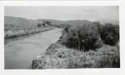 Los Angeles Aqueduct Canal. Owens Valley, California