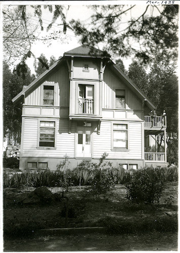 Carriage House, March 1928