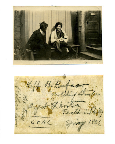 Xavier Martinez and Benjamin Bufano, 1922