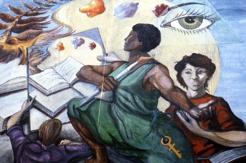 Martinez Hall Mural, 1985