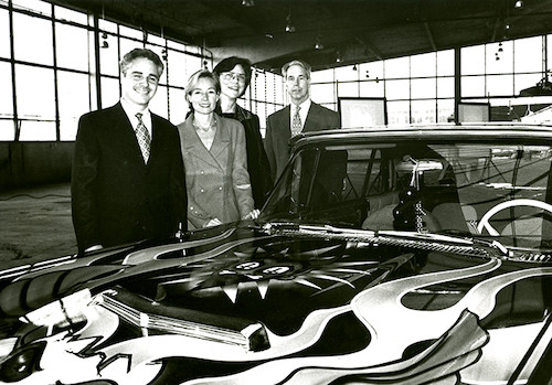 Lorne Buchman, Emily L. Carrol, Tecoah Bruce, Thomas W. Weisel at the Alpha Gala, 1998