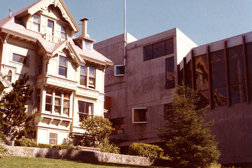 Founders and Macky Hall, 1975