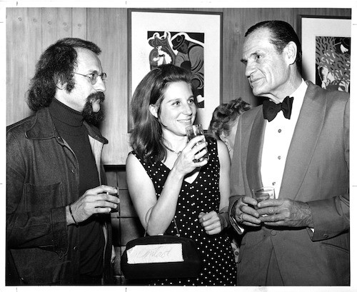 Marvin Lipofsky with William Wes Peters and Karen Breschi (sp?)