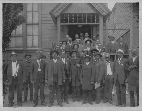 Afro-American Council, 13th annual meeting, Oakland, 1907