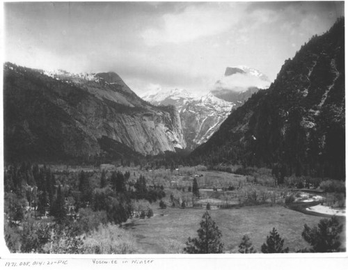 Yosemite in winter