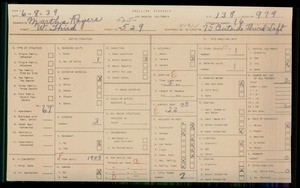 WPA household census for 525 W 3RD STREET, Los Angeles