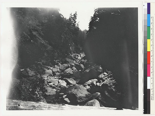 Site of former waterfall on Larrabee Creek