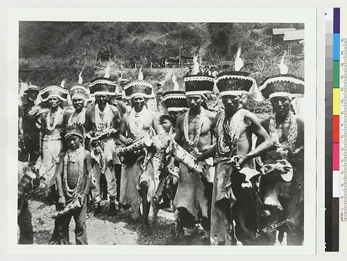 Jumping dance, performed by Hupa men at a Yurok celebration