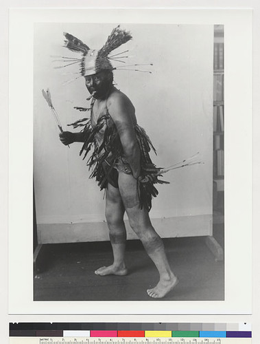 Lakeport Pomo in dance regalia