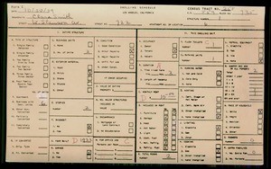 WPA household census for 722 W SLAUSON, Los Angeles County