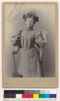 [Portrait of Clara Shortridge Foltz.]