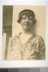 [Portrait of Charmian Kittredge London.]