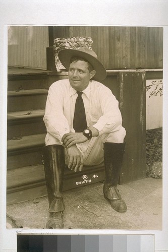 [Portrait of Jack London.]