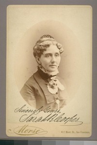 [Portrait of Sarah B. Cooper.]