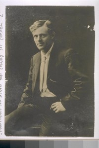 [Portrait of Kack London.] Taken in Boston while on honeymoon