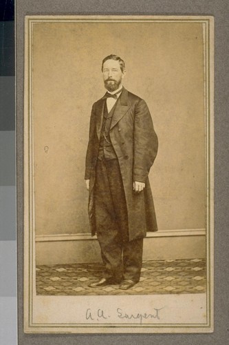 Hon. [Aaron Augustus] Sargent, U.S. Representative