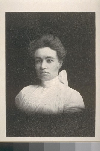 [Portrait of Mary Hunter Austin.]