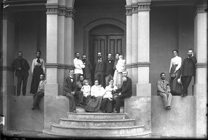 Group of Swiss missionaries, Khovo, Maputo, Mozambique, May 1902