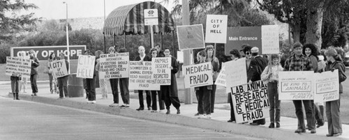 Demonstrators outside of American Psychiatric Association Convention