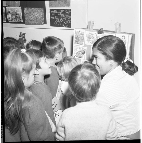 Children at Jewish Center, Los Angeles, 1967