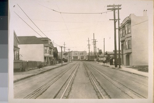 West on Anondago [Onondaga] Ave. from Atsego [?]Ave. Jany. 1926
