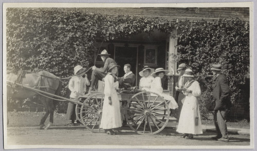 Charlie Baer & friends [ca. 1920]