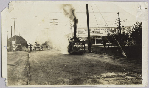 Building first Highway 9, 1915