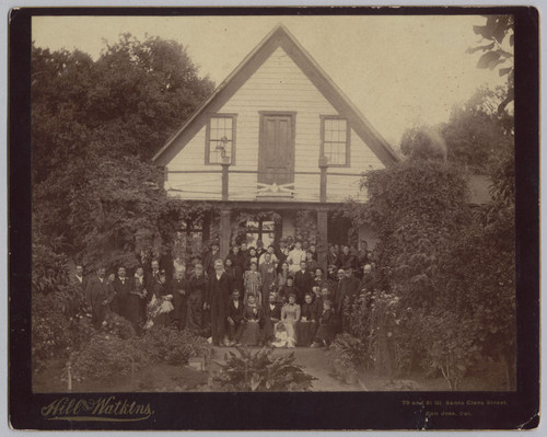 Mr. and Mrs. John Bubb China Wedding, ca. 1875