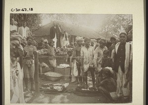 Market scene in Udipi
